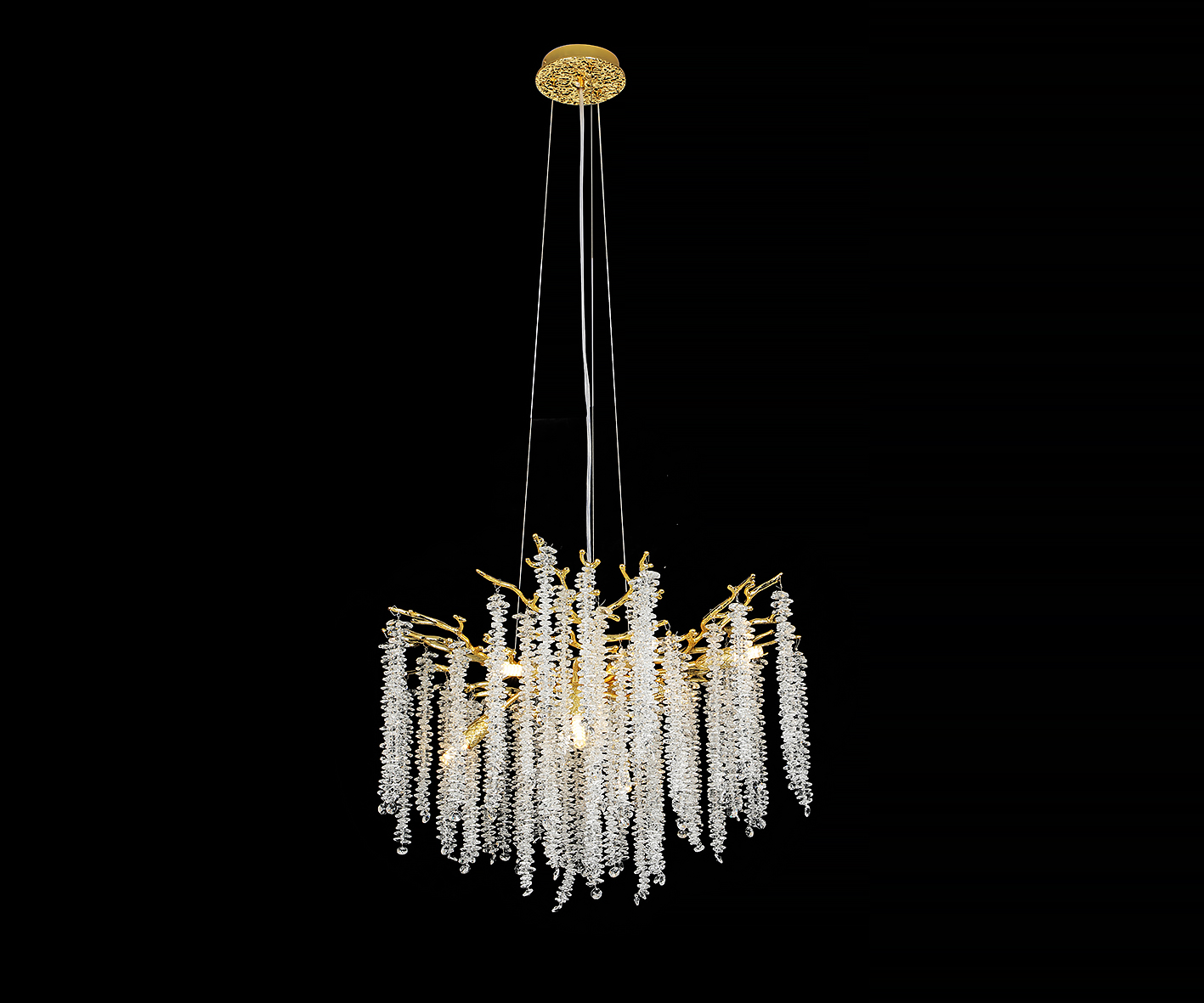 Люстра Kink Light Шанти 07871-76D,33 Золото