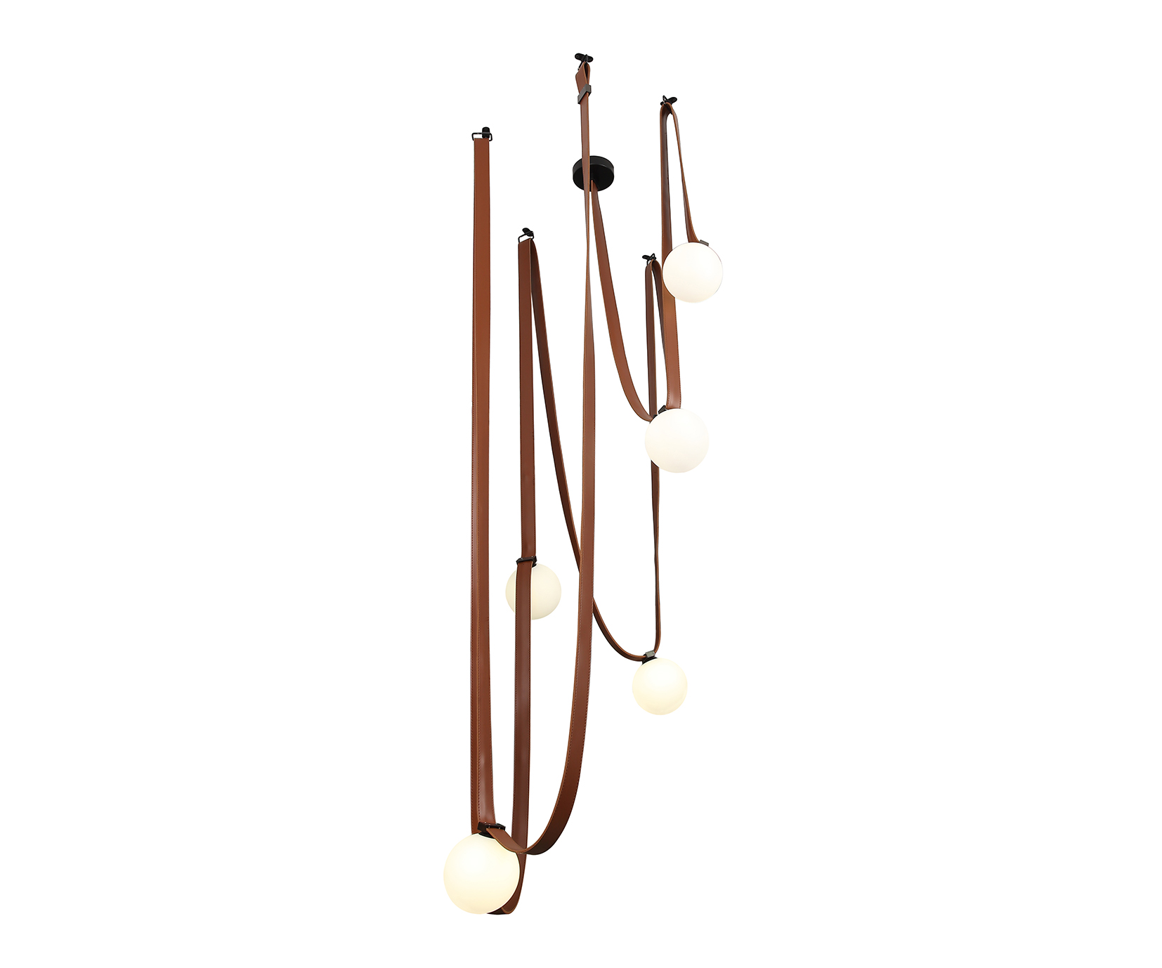 Люстра Kink Light Клиф 07682-5,04 Коричневый