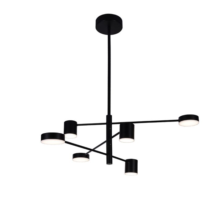 Люстра Kink Light Мекли 07650-6D,19(4000K) Черный