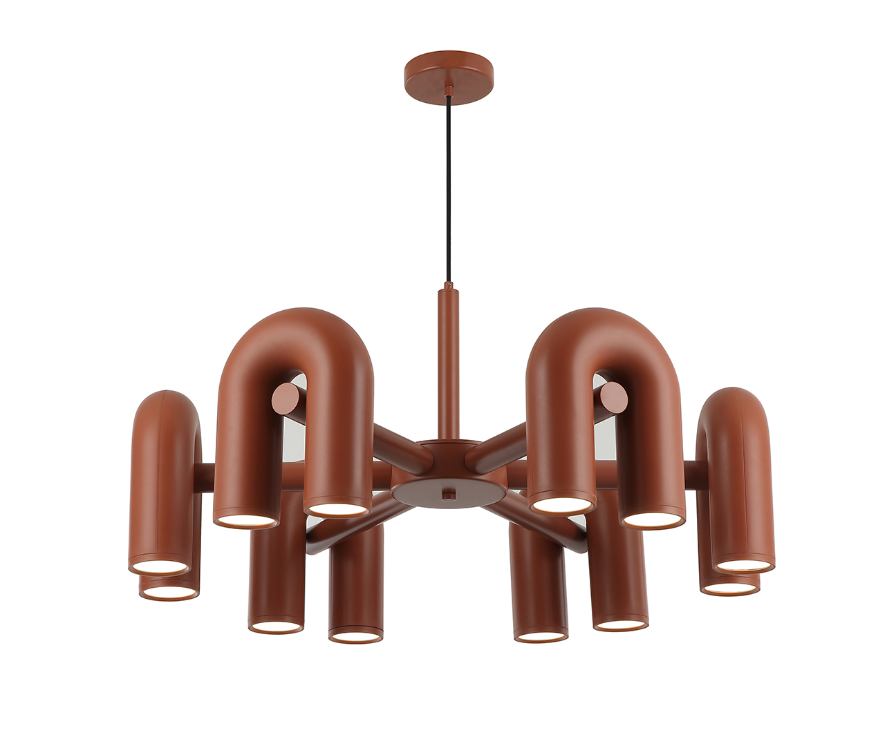 Люстра Kink Light Канти 08465-6,06 Терракотовый