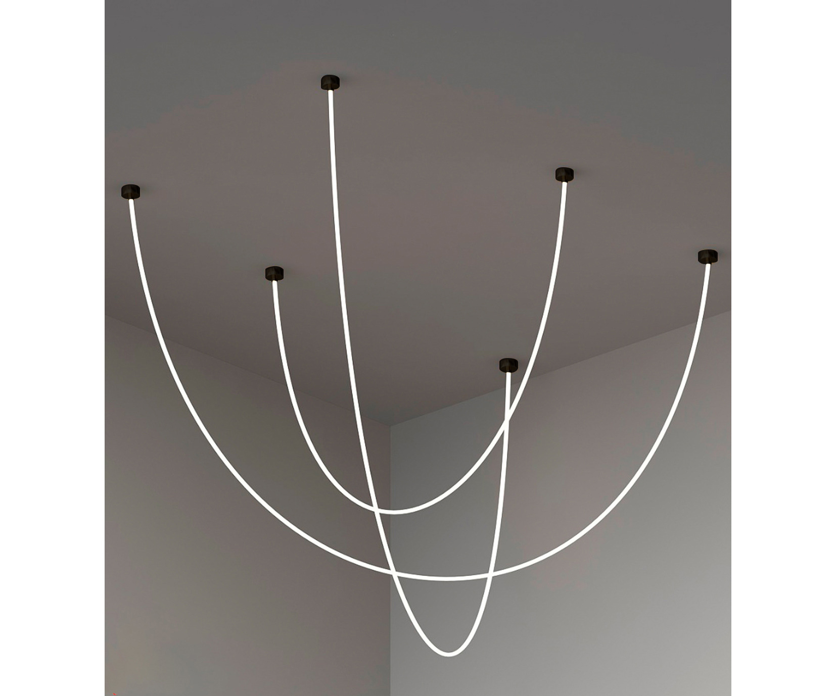 Комплект Kink Light Венди 08031-3S,19(3000-6000K) Черный