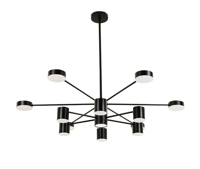Люстра Kink Light Мекли 07649-13D,19 Черный