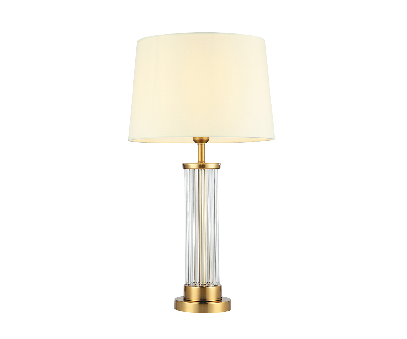 Настольная Лампа Kink Light Милта 07703-T,20-21(01) Бронза + Прозрачный