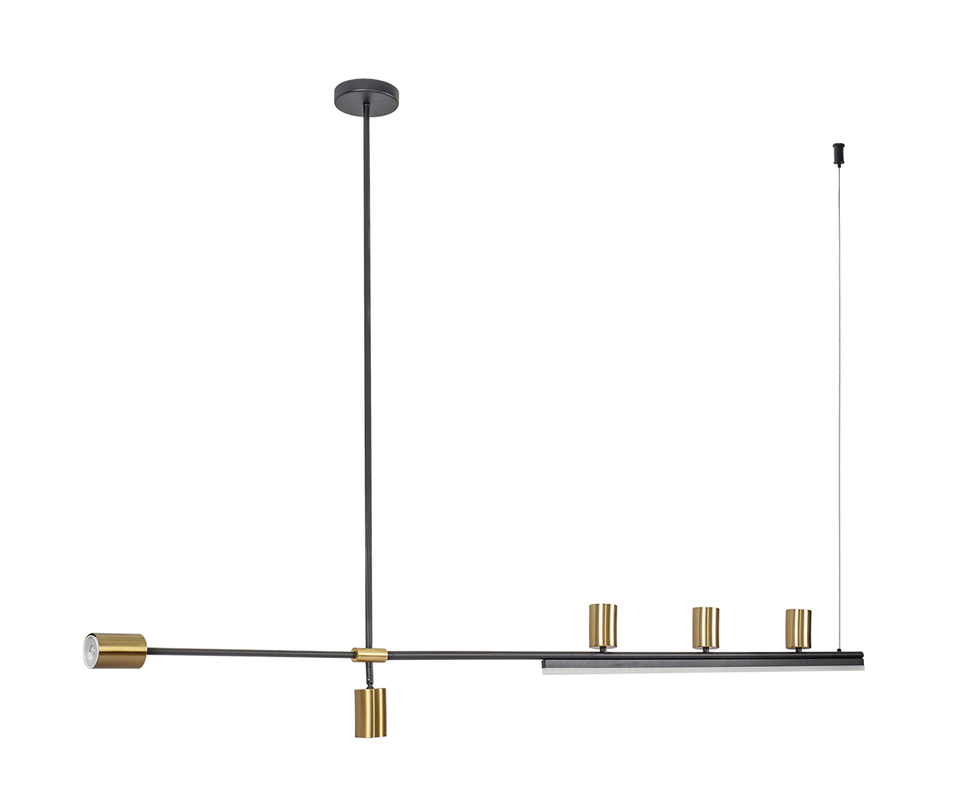 Люстра Kink Light Рия 07618-120,36 Черный