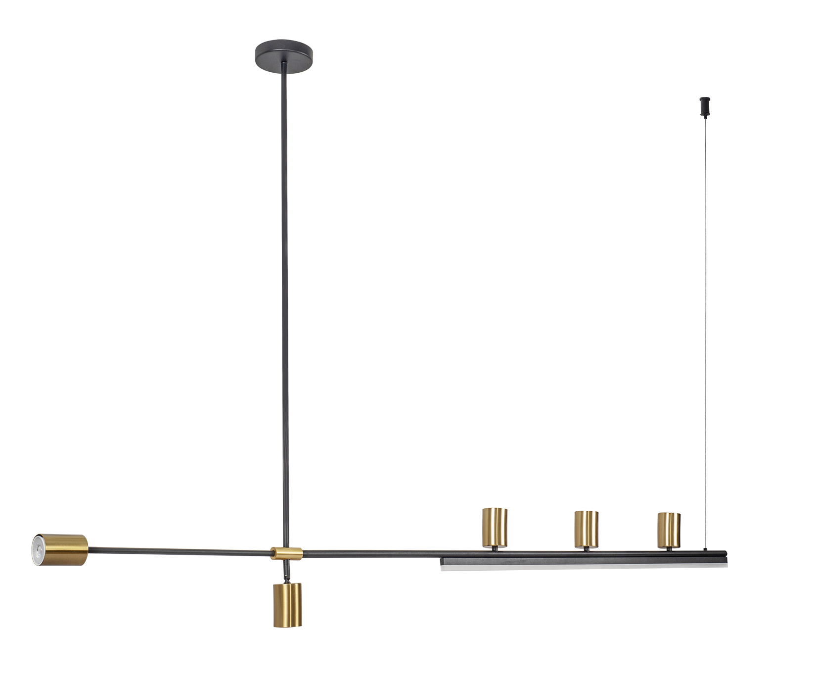 Люстра Kink Light Рия 07618-150,36 Черный