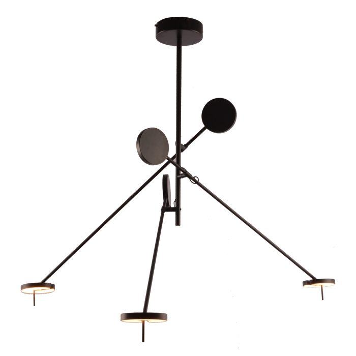 Люстра Kink Light Некси 09440-3A,19(3000K) Черный