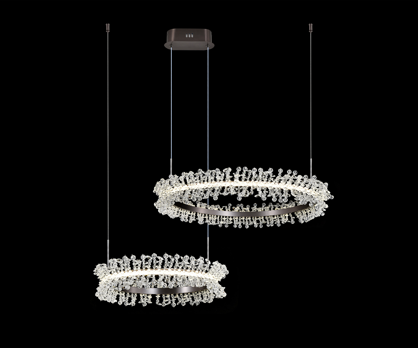 Люстра Kink Light Лаура 08245,12PA Матовый Никель