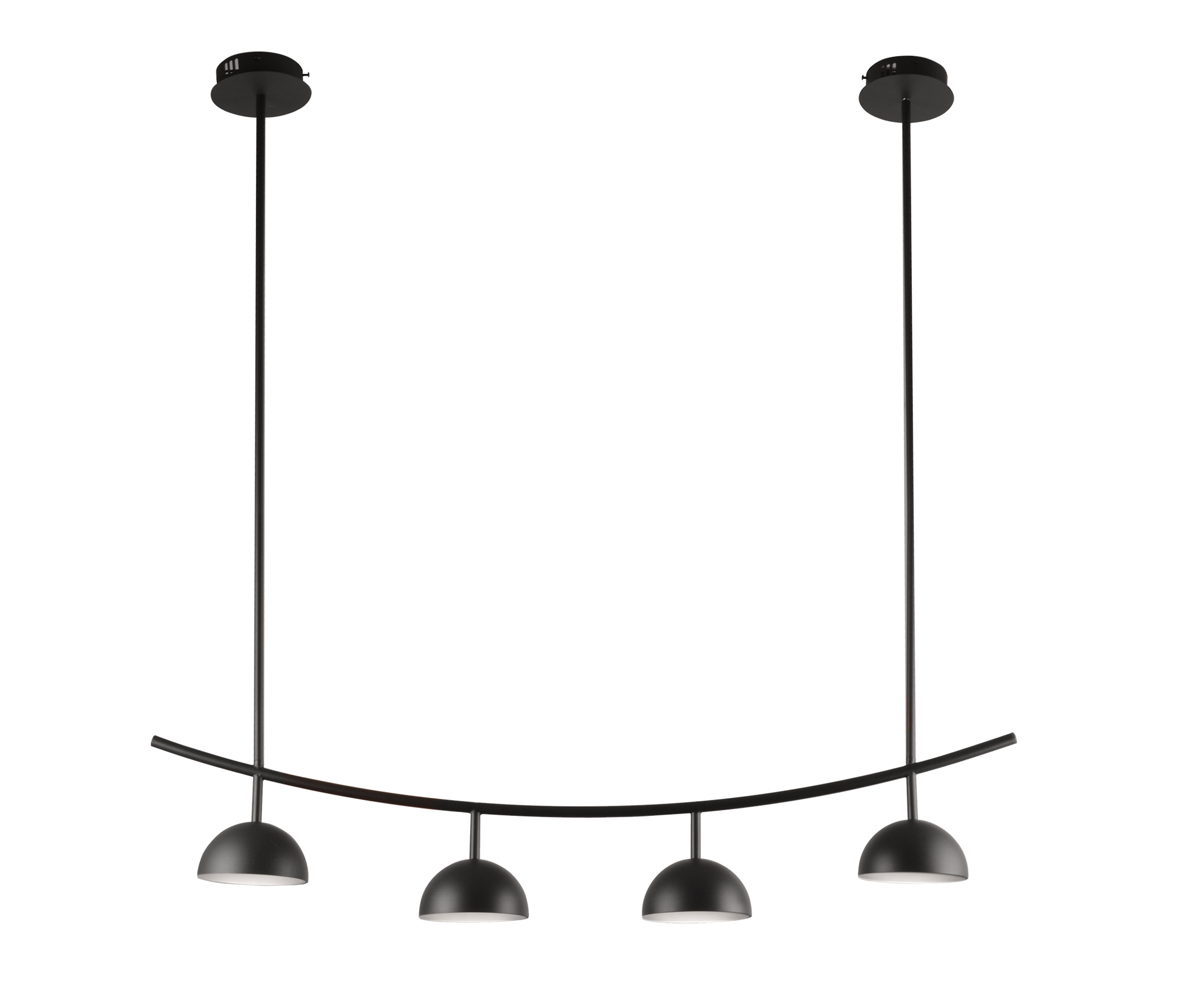 Люстра Kink Light Стиви 07652-4,19 Черный