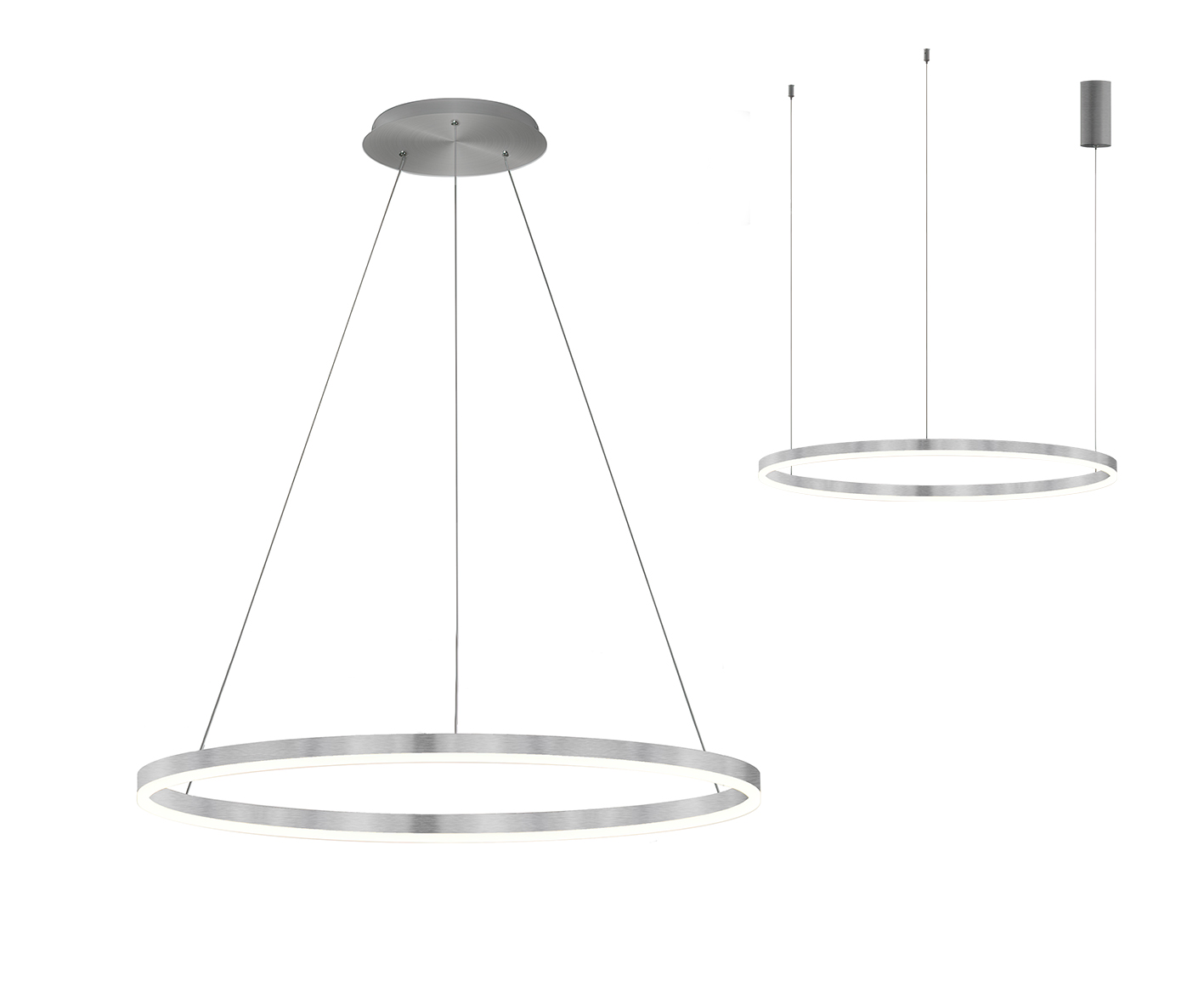 Подвесной Светильник Kink Light Тор 08214,12A(4000K) Матовый Никель
