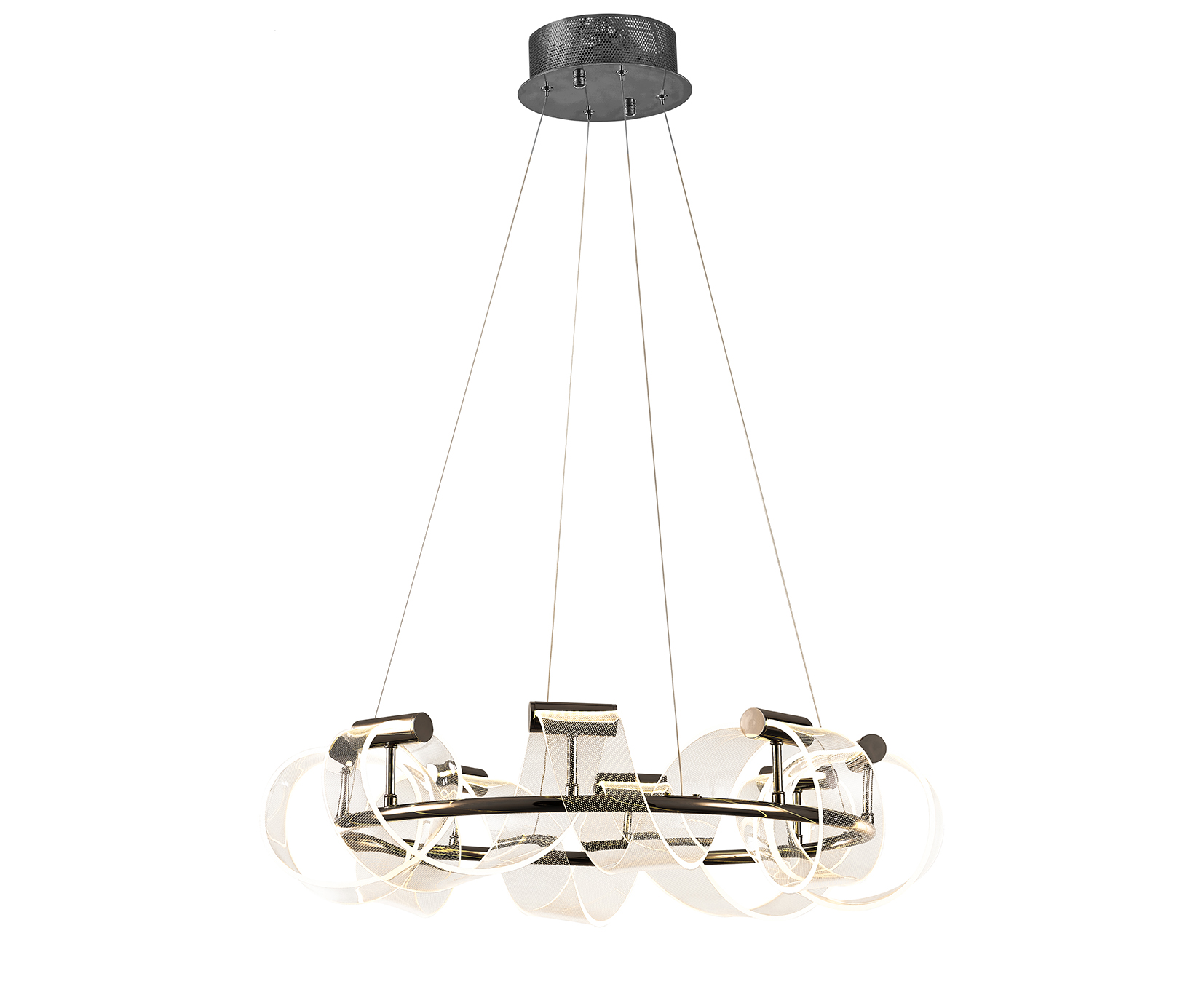 Люстра Kink Light Ранни 08037-70,29 Черный Жемчуг