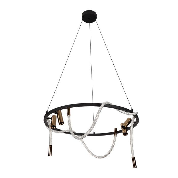 Подвесной Светильник Kink Light Кайли 08039K-80A,19(20) Черный