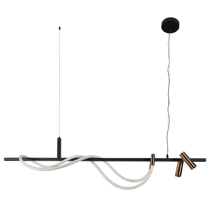 Подвесной Светильник Kink Light Кайли 08039K-140A,19(20) Черный
