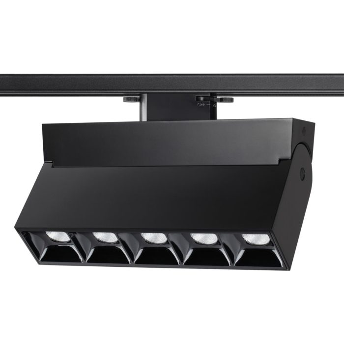Трековый светильник NOVOTECH EOS, черный, LED, LED 25W, 4000K