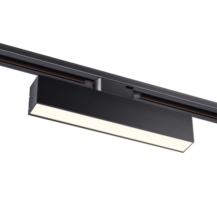 Трековый светильник NOVOTECH ITER, черный, LED, LED 18W, 4000K