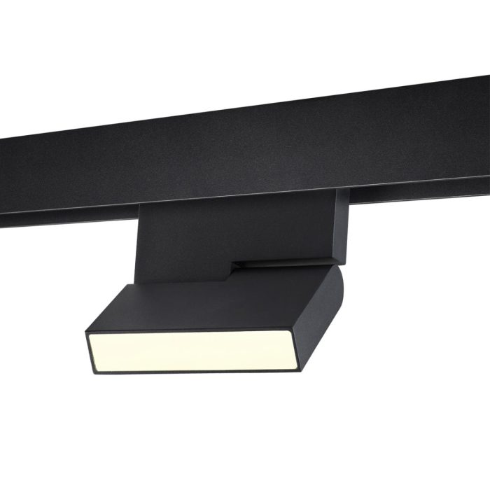 Трековый светильник NOVOTECH FLUM, черный, LED, LED 10W, 3000K