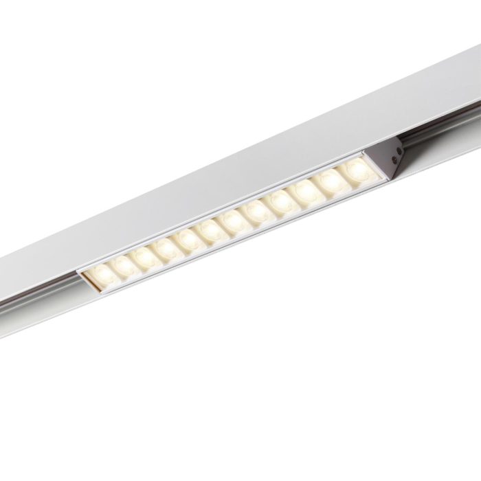 Трековый светильник NOVOTECH FLUM, белый, LED, LED 12W, 3000K