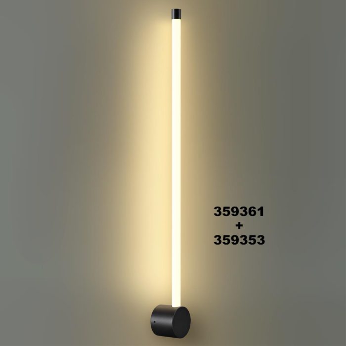 NOVOTECH VITZ, черный, LED, LED 10W, 3000K