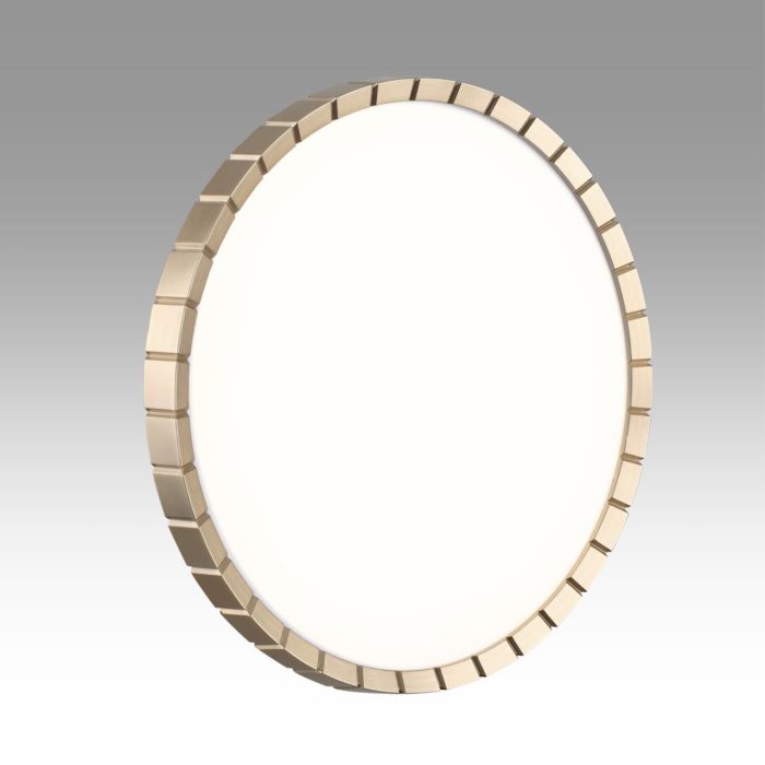 Настенно-потолочный светильник SONEX ATABI GOLD, белый/золотой, LED, LED 48W, 4000K
