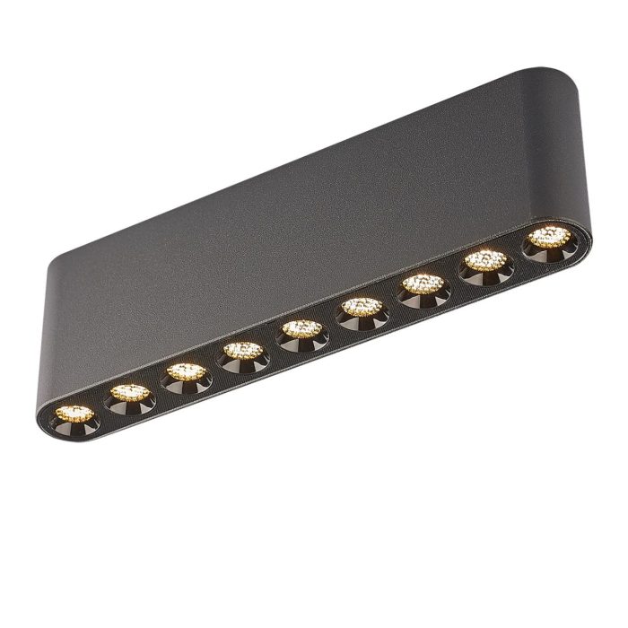Потолочный светильник ODEON LIGHT SMALL, черный, LED, LED 21W, 3000K