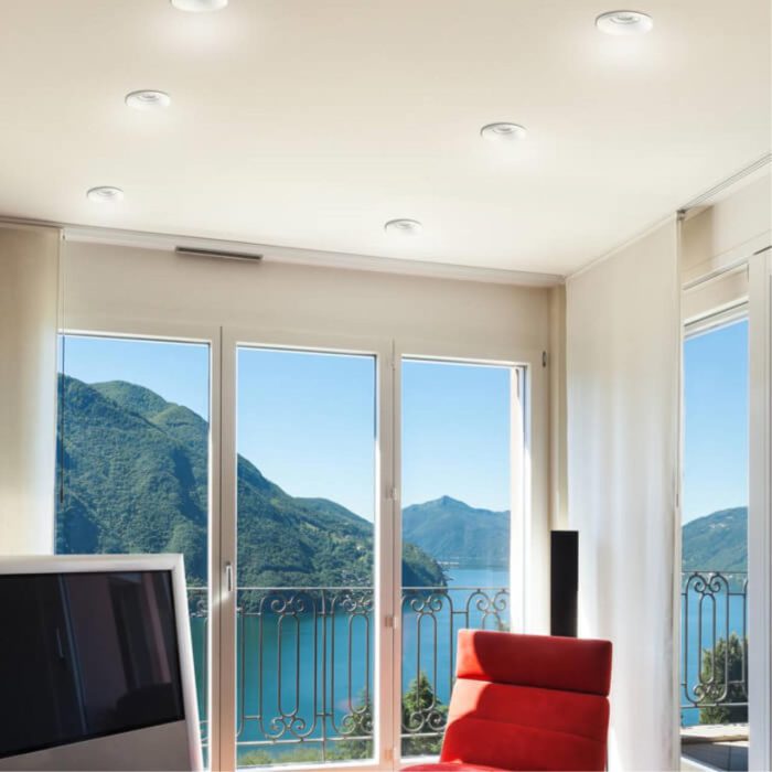 Встраиваемый светильник NOVOTECH METIS, белый, LED, LED 10W, 3000K
