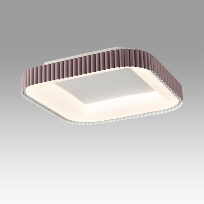 Потолочный светильник SONEX SHARMEL, белый, мокко/коричневый, LED, LED 70W, 3000K