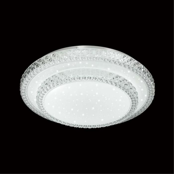 Настенно-потолочный светильник SONEX FLOORS, белый/прозрачный, LED, LED 76W, 3000K
