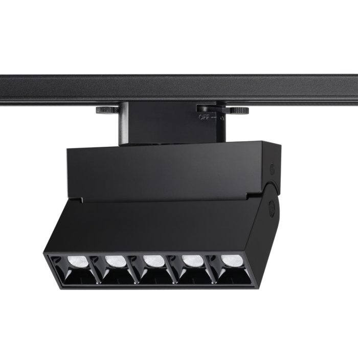 Трековый светильник NOVOTECH EOS, черный, LED, LED 13W, 4000K