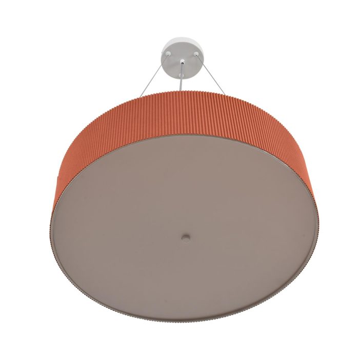 Потолочный светильник LUMION GOFERA, белый, кирпичный/белый, E27 LED, LED 50W