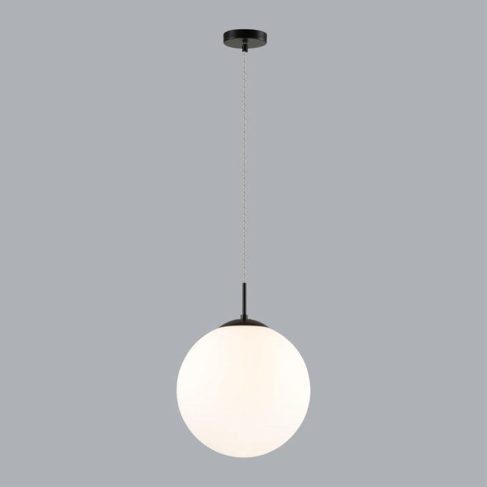 Подвесной светильник LUMION SUMMER, черный/белый, E27, 60W
