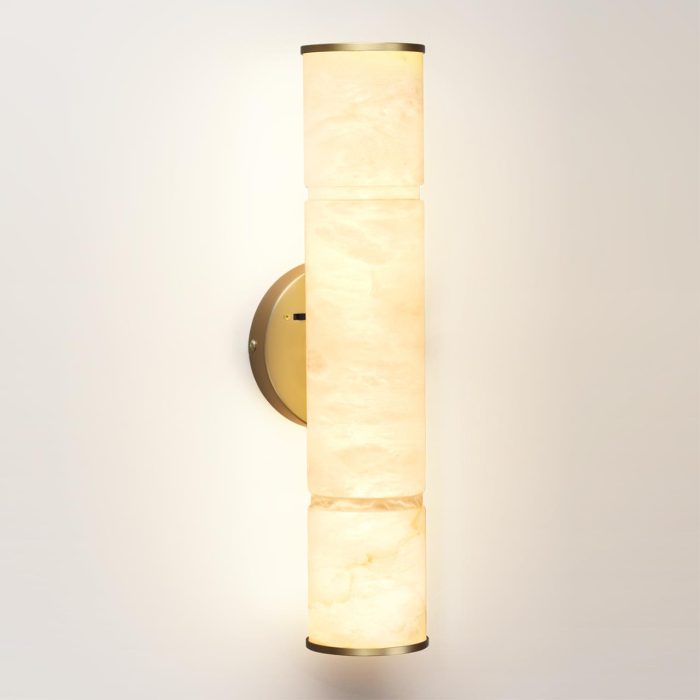 Бра ODEON LIGHT MARBELLA, под латунь/белый, LED, LED 12W, 3000K