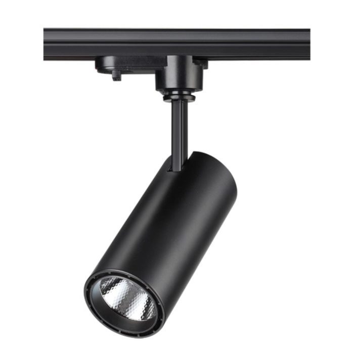 Трековый светильник NOVOTECH SELENE, черный, LED, LED 15W, 4000K