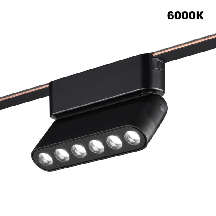 Трековый светильник NOVOTECH EASY, черный, LED, LED 24W, 3000K