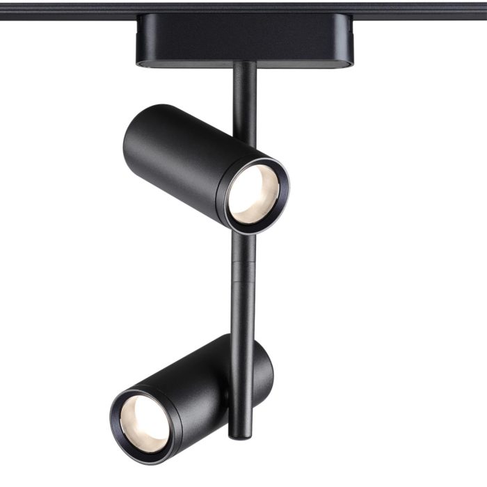 Трековый светильник NOVOTECH SMAL, черный, LED, LED 16W, 3000K