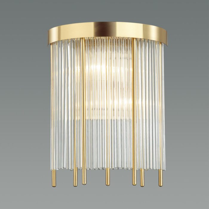 Бра ODEON LIGHT YORK, золото/золотой, E14, 80W