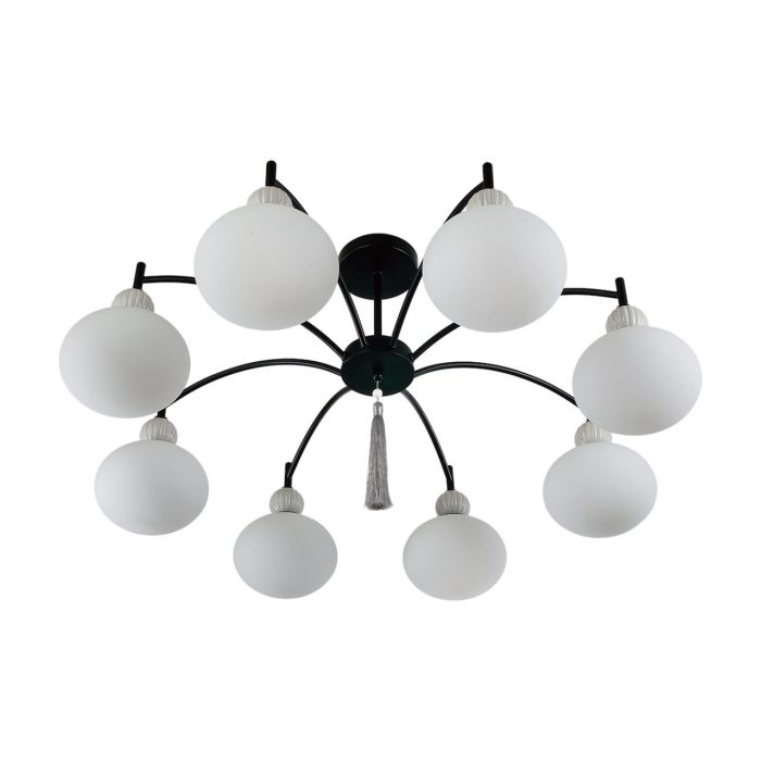 Потолочный светильник LUMION GLORIYA, черный, серый, белый/черный, серый, E14, 320W