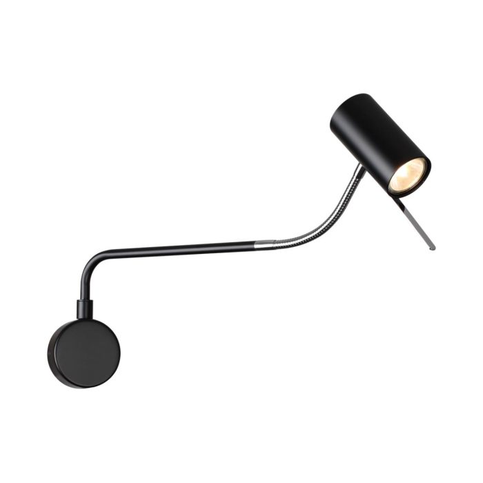 Бра ODEON LIGHT GIGI, черный, GU10 LED, LED 10W
