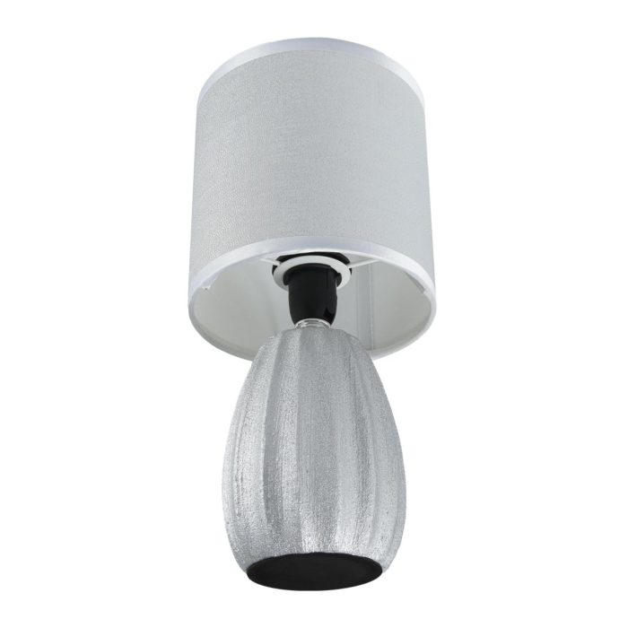 Настольная лампа LUMION EVANA, серебристый, серый/серебристый, E14, 40W