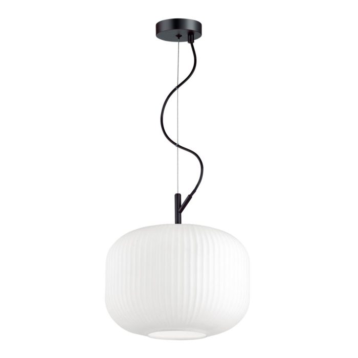 Подвесной светильник ODEON LIGHT ROOFI, белый/черный, E27, 60W