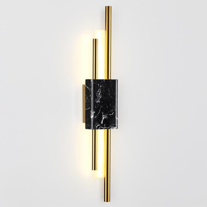 Бра ODEON LIGHT MARMI, золотистый/золотой, LED, LED 10W, 3000K
