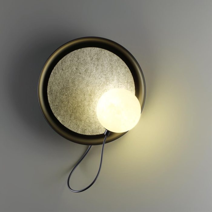 Бра NOVOTECH FELTO, черный/серый, белый, G9 LED, 7W