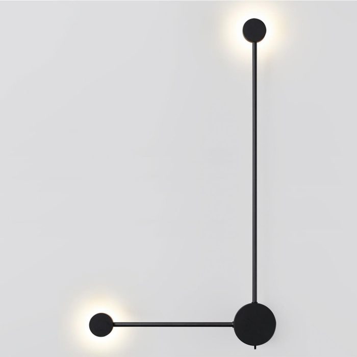 Бра ODEON LIGHT SATELLITE, черный, LED, LED 10W, 3000K