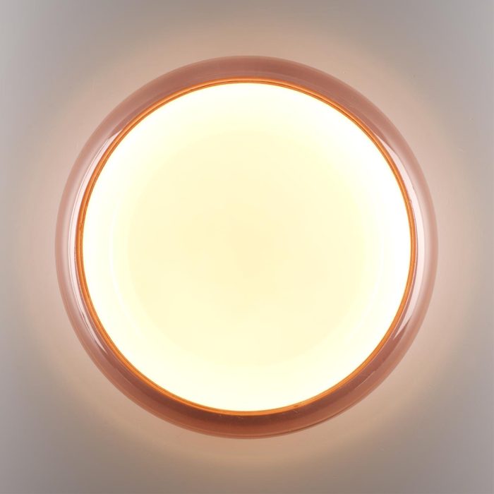 Настенно-потолочный светильник SONEX PORTMAN, белый/розовый, LED, LED 48W, 3000K