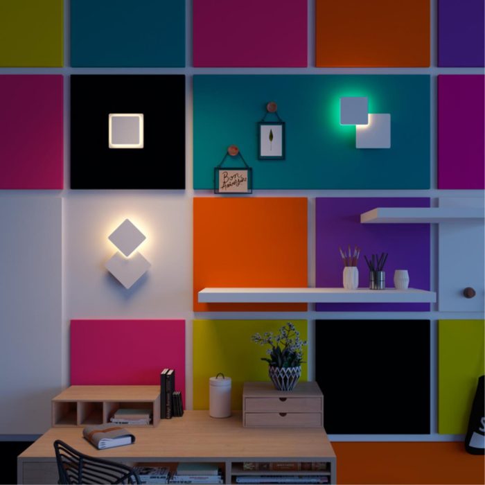 Бра NOVOTECH SMENA, белый, LED, LED 6W, 3000K
