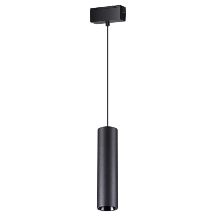 Трековый светильник NOVOTECH KIT, черный, LED, LED 15W, 4000K