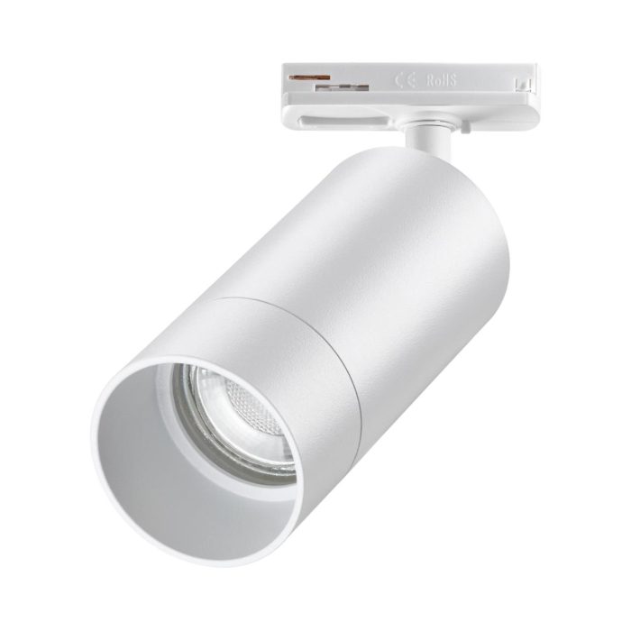 Трековый светильник NOVOTECH SLIM, белый, GU10, 9W