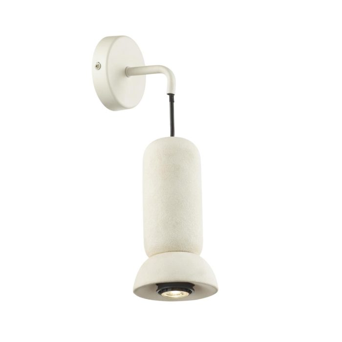 Бра ODEON LIGHT KERAMA, белый, GU10, LED 4W
