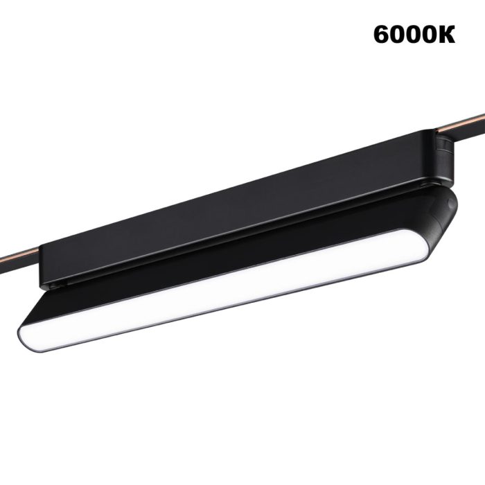 Трековый светильник NOVOTECH EASY, черный, LED, LED 24W, 3000K