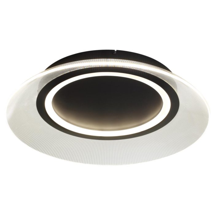 Потолочный светильник NOVOTECH WELLE, черный, LED, LED 48W, 3000K