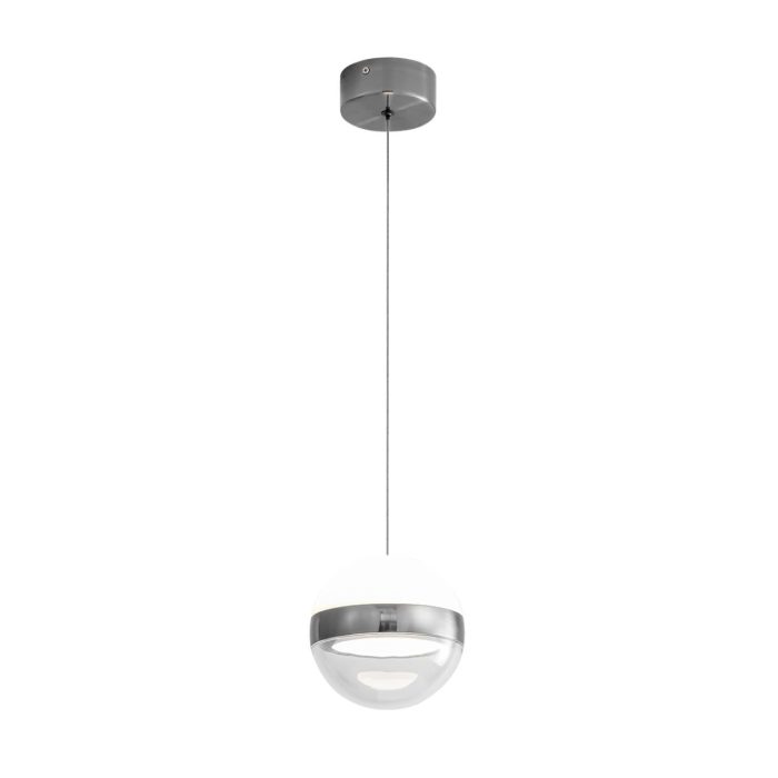 Подвесной светильник ODEON LIGHT RONI, никель/античная бронза, LED, LED 9W, 4000K