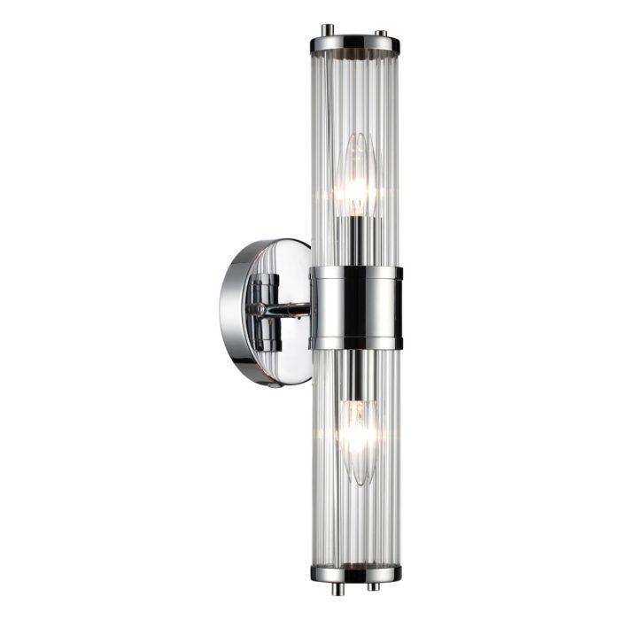 Бра ODEON LIGHT KEPA, хром/прозрачный, E14, 80W